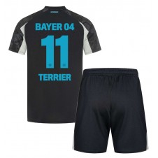 Bayer Leverkusen Martin Terrier #11 Tredjedraktsett Barn 2024-25 Kortermet (+ korte bukser)